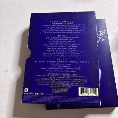 Concert for George Harrison (DVD, 2002) All Regions