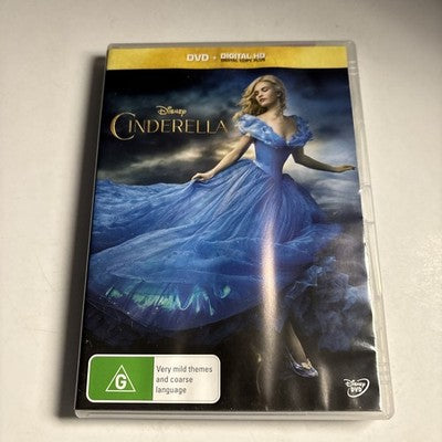 Cinderella (DVD, 2015) Cate Blanchett, Lily James Region 4