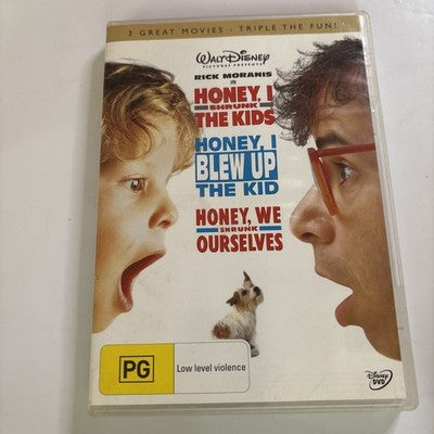 Honey, I Shrunk the Kids | Trilogy (DVD, 1989) Region 4