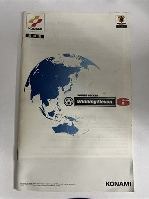 World Soccer Winning Eleven 6 PS2 Sony PlayStation NTSC-J Japanese Complete