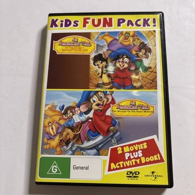 An American Tail:  The Treasure Of Manhattan Island / Mystery Of The Night DVD
