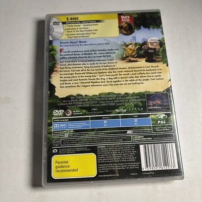 Up (DVD, 2009) Christopher Plummer, Delroy Lindo, Elie Docter, Region 4