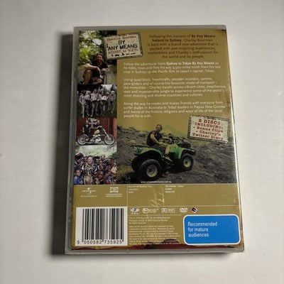 Sydney to Tokyo - By Any Means (DVD, 2008) Charley Boorman Region 4,2 NEW