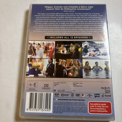 The Real Housewives of Sydney : Season 1 (DVD, 2017) Region 4,2