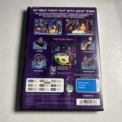 The Sims 2 Nightlife Expansion Pack - PC CDROM Game -With Manual