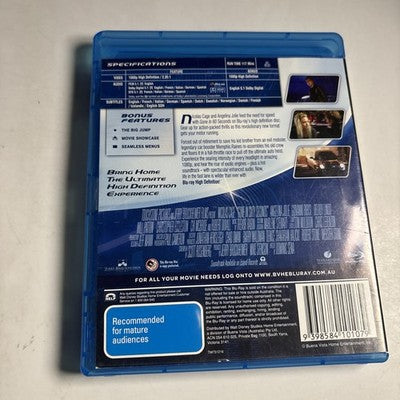 Gone in 60 Seconds (Blu-ray, 2000) Nicholas Cage All Regions