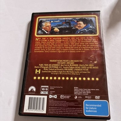 Planes, Trains and Automobiles (DVD, 1987) Steve Martin, John Candy Region 4
