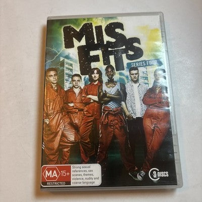 Misfits : Series 4 (DVD, 2012) Region 4