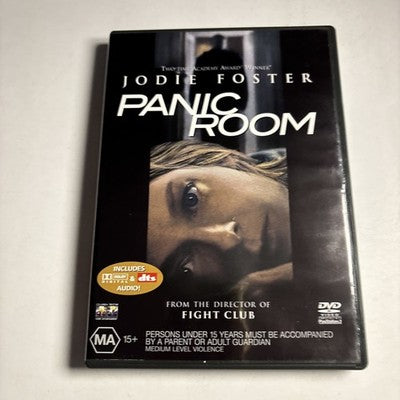 Panic Room (DVD, 2002) Jodie Foster Region 4 NEW