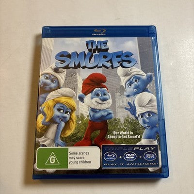 The Smurfs (Blu-ray + DVD, 2011) All Regions