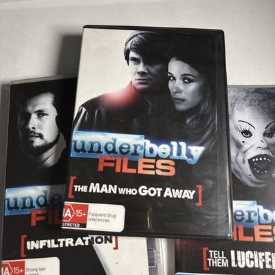 Underbelly Files - Infiltration, The Man Who Got Away, Lucifer Was Here (DVD)