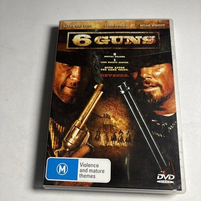 6 Guns (DVD, 2010) Barry Van Dyke, Greg Evigan, Brian Wimmer Region 4