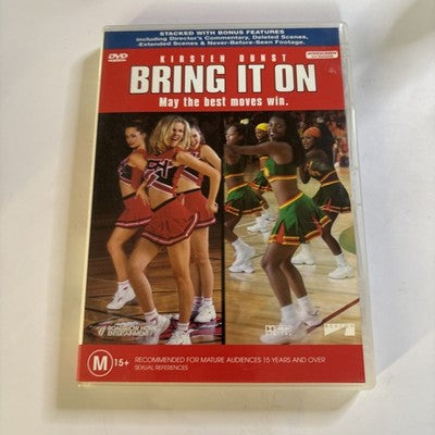 Bring It on (DVD, 2000) Kirsten Dunst Region 4