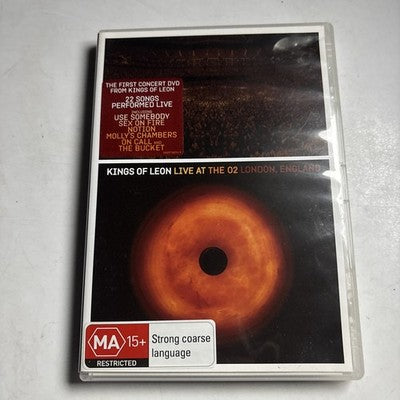Kings of Leon - Live at the O2 London, England (DVD, 2009) Region 4