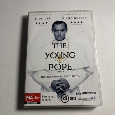 The Young Pope - Season 1 (DVD, 2016) Jude Law, Silvio Orlando Region 4