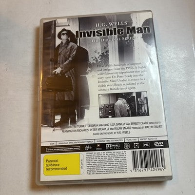 The Invisible Man : Series 2 (DVD, 1958) Tim Turner All Regions NEW