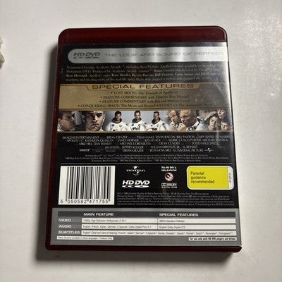 Apollo 13 (HD DVD, 1995) Tom Hanks, Kevin Bacon, Bill Paxton PAL