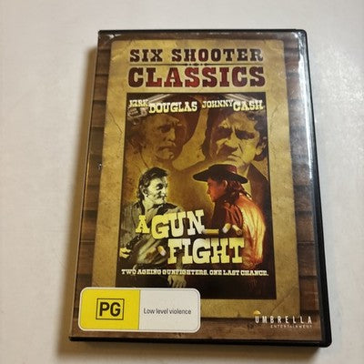A Gunfight (DVD, 1971) Kirk Douglas, Johnny Cash All Regions