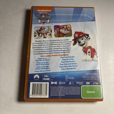 PAW Patrol (DVD, 2013) Region 4
