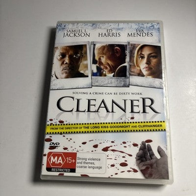 Cleaner (DVD, 2007) Samuel L. Jackson, Ed Harris, Eva Mendes Region 4 NEW