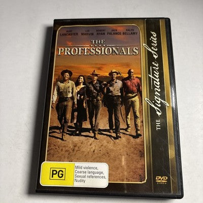 The Professionals (DVD 1966) Burt Lancaster, Lee Marvin Region 4 NEW