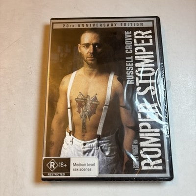 Romper Stomper (20th Anniversary Edition, DVD, 1992) Russell Crowe Region 4 NEW