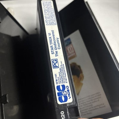 Star Trek - The Undiscovered Country (VHS, 1991) Video PAL