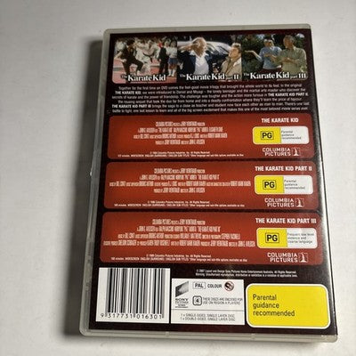 Karate Kid / Karate Kid 2 / Karate Kid 3 (DVD) Region 4 NEW