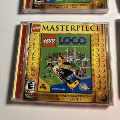 Lego Masterpiece: Loco, Chess, Legoland, Racers PC CDROM 1999