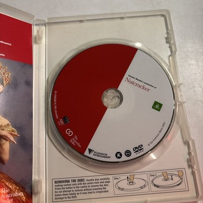 The Nutcracker - The Australian Ballet (DVD, 1994) Region 4