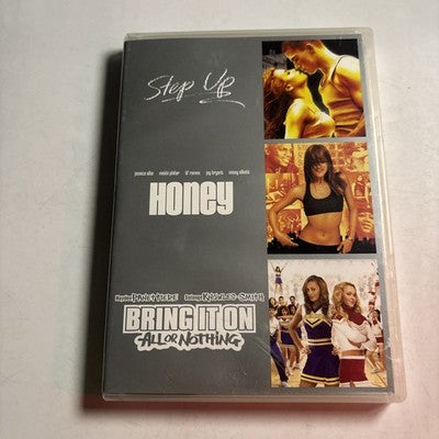 Step Up / Honey / Bring It On All Or Nothing DVD Region 4