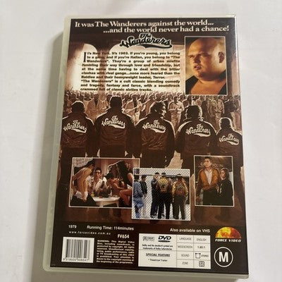 The Wanderers (DVD, 1979) Ken Wahl, John Friedrich, Karen Allen, Region 4 NEW