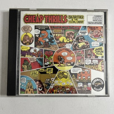 Big Brother & The Holding Company – Cheap Thrills (CD, 1987) US CK 9700
