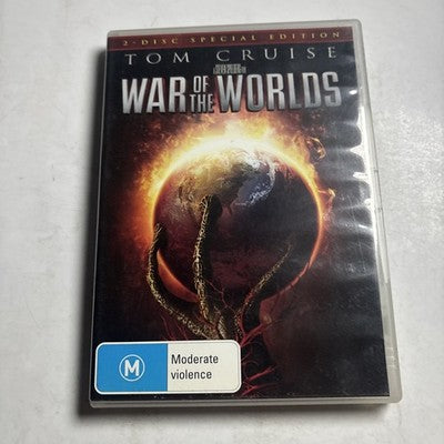 The War of the Worlds (DVD, 2005) Tom Cruise Region 4