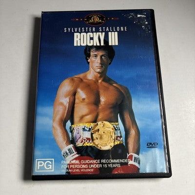 Rocky 3 (DVD, 1982) Sylvester Stallone Region 4