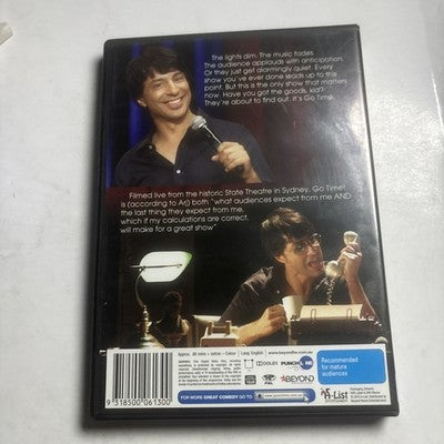 Arj Barker - Go Time (DVD, 2017) Region 4 NEW