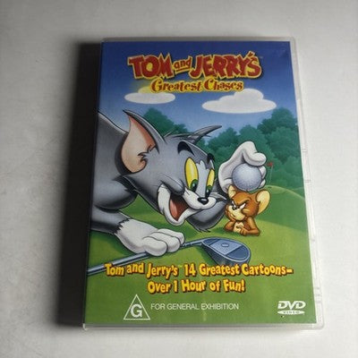 Tom and Jerry's Greatest Chases (DVD, 2000) Region 4