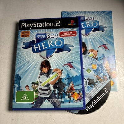 EyeToy Play Hero Sony Playstation 2 PS2 PAL Manual