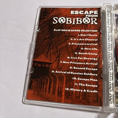 Escape from Sobibor (DVD, 1987) Rutger Hauer All Regions
