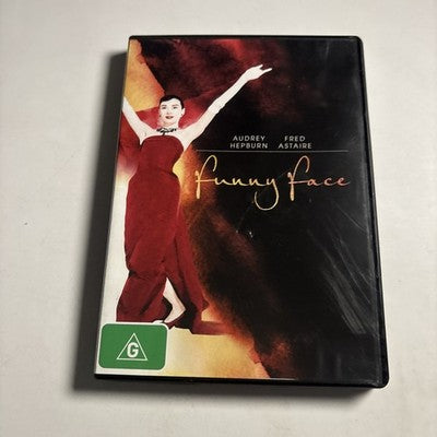 Funny Face (DVD, 1956) Audrey Hepburn, Fred Astaire Region 4