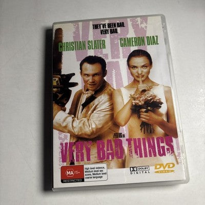 Very Bad Things (DVD, 1998) Christian Slater, Cameron Diaz All Regions