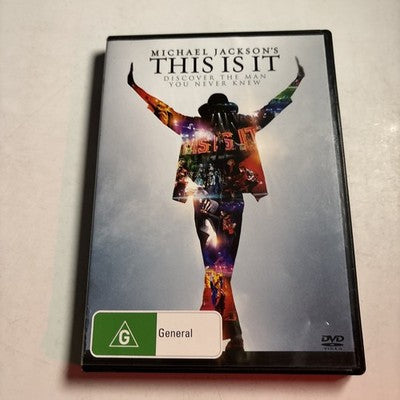 Michael Jackson's - This Is It (DVD, 2009) Region 4