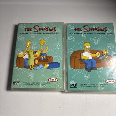 The Simpsons - Season 2 (DVD, 1990) Region 4
