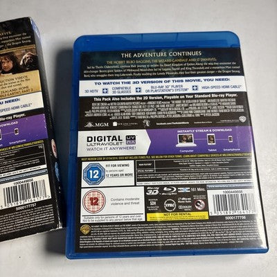 The Hobbit: The Desolation Of Smaug 3D (Blu-ray 3D, 2013) Region B