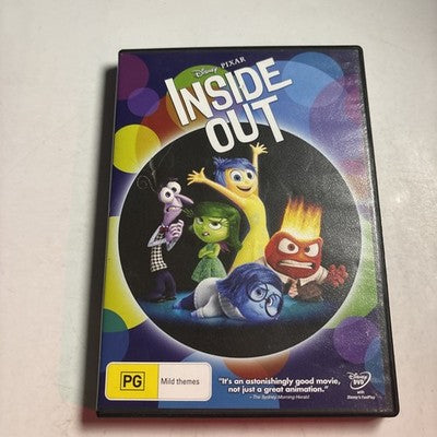 Inside Out (DVD, 2015) Disney Pixar Region 4