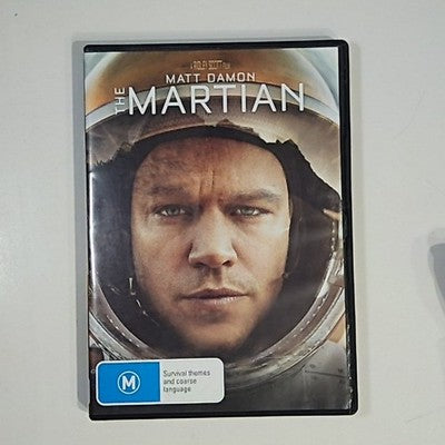The Martian (DVD, 2015) Matt Damon, Jeff Daniels, Sean Bean Region 4 NEW