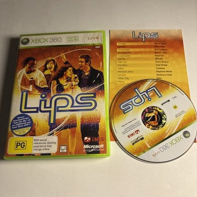 Lips - Microsoft Xbox 360 PAL