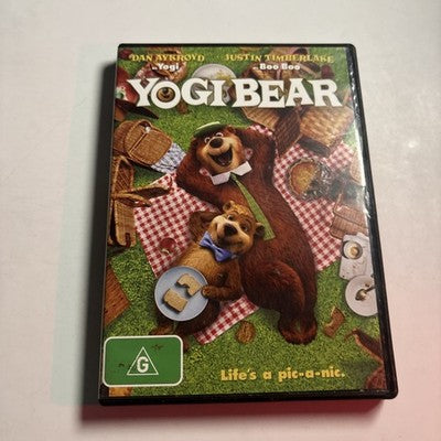 Yogi Bear (DVD, 2010) Dan Aykroyd, Justin Timberlake, Nathan Corddry Region 4