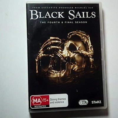 Black Sails : Season 4 (DVD, 2017) Region 4