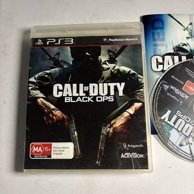 Call Of Duty: Black Ops Sony PS3 Manual